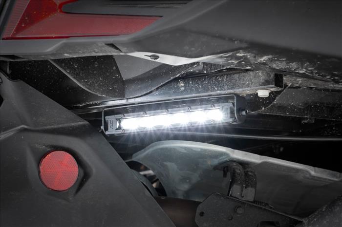 6 Inch Chrome Series LED Light Bar Slim Line Pair Rough Country