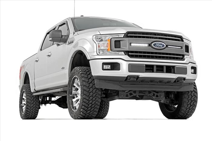 10 Inch Black Series LED Light Bar Slim Line Pair Rough Country