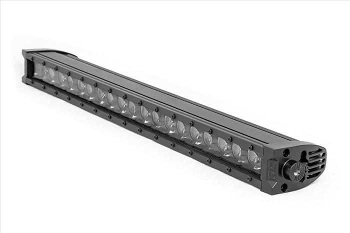 20 Inch CREE LED Light Bar Single Row Black Series w/Cool White DRL Rough Country