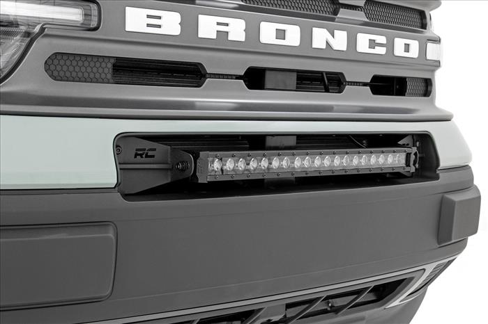 20 Inch Black Series LED Light Bar Single Row Amber DRL Rough Country
