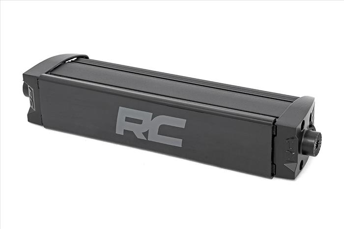 8 Inch Black Series LED Light Bar Single Row Cool White DRL Pair Rough Country