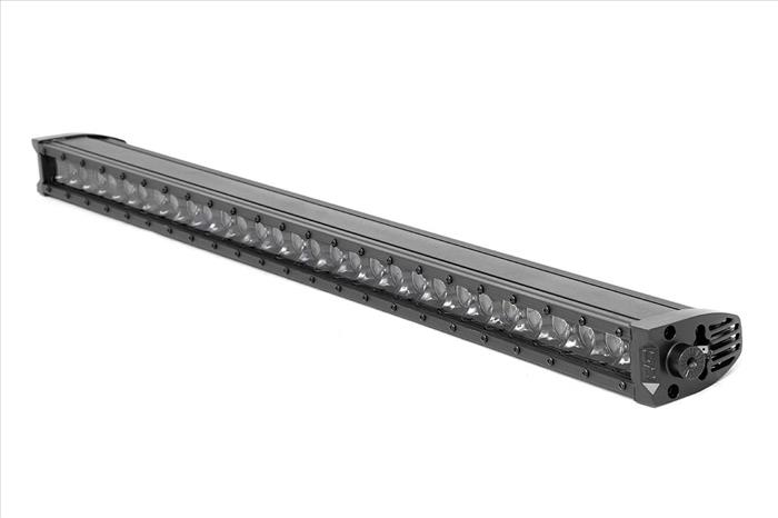 30 Inch CREE LED Light Bar Single Row Black Series w/Cool White DRL Rough Country