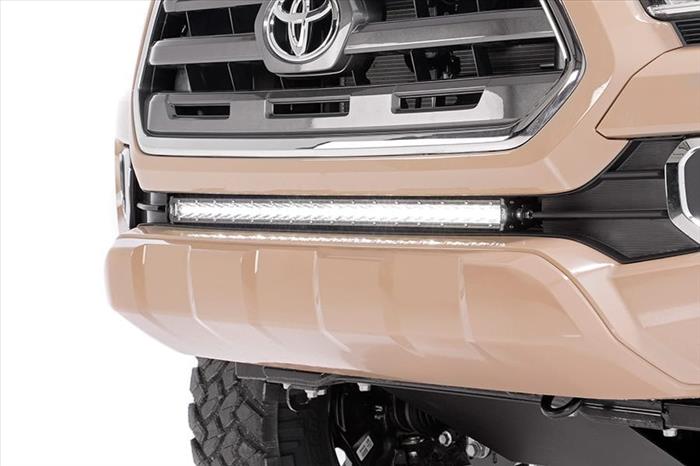 30 Inch Black Series LED Light Bar Single Row Cool White DRL Rough Country