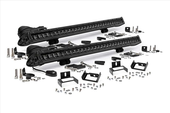 Ford F-250/F-350 30 Inch Black Series Cree LED Grille Kit Pair For 11-16 Ford F-250/F-350 Rough Country
