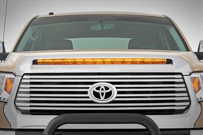 Toyota 40in LED Hood Bulge Kit (14-20 Tundra) Rough Country