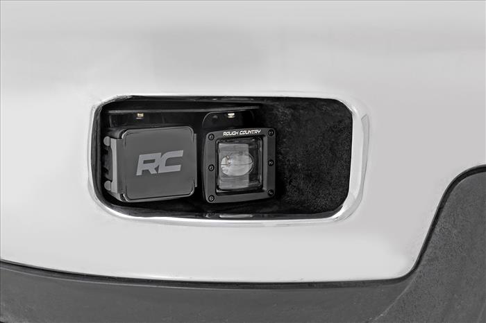 2 Inch Black Series LED Light Pods SAE Fog Yellow Rough Country