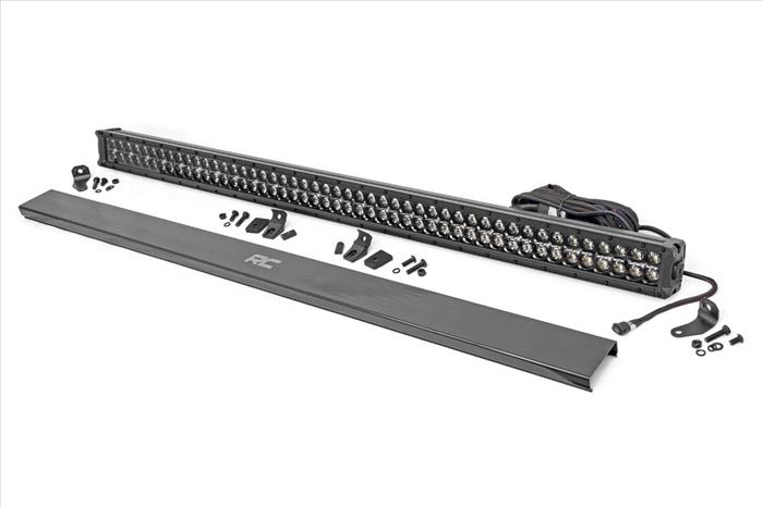 50 Inch CREE LED Light Bar Dual Row Black Series w/White DRL Rough Country