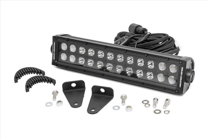Can-Am Defender 12 Inch Dual Row Bumper LED Kit For 16-19 Defender Rough Country