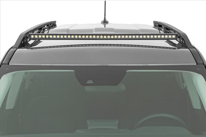 Ford 40-inch LED Light Bar Roof Rack Mounting Kit 2021 Ford Bronco Sport Rough Country