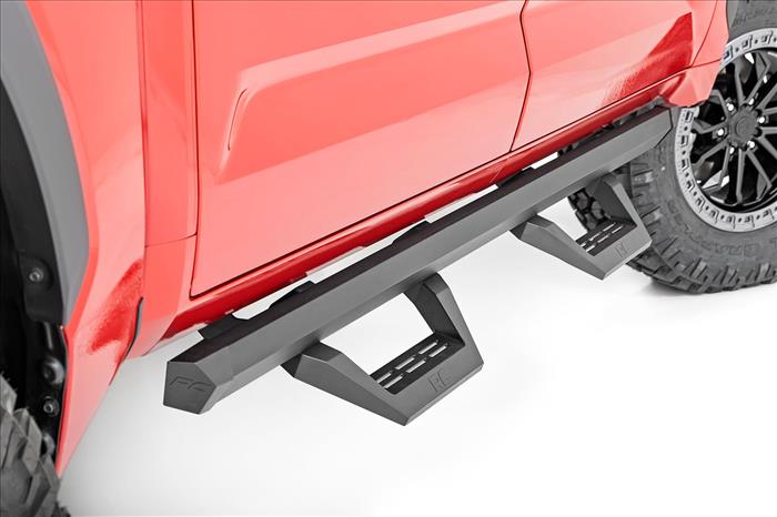 SRX2 Adj Aluminum Steps CrewMax Toyota Tundra 2WD/4WD (2022-2026) Rough Country