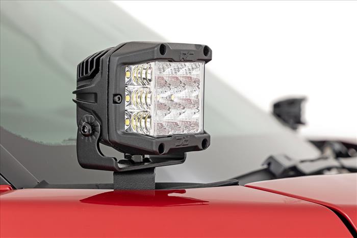 LED Light Kit Ditch Mount 3 Inch OSRAM Wide Toyota Tundra 2WD/4WD (22-26) Rough Country