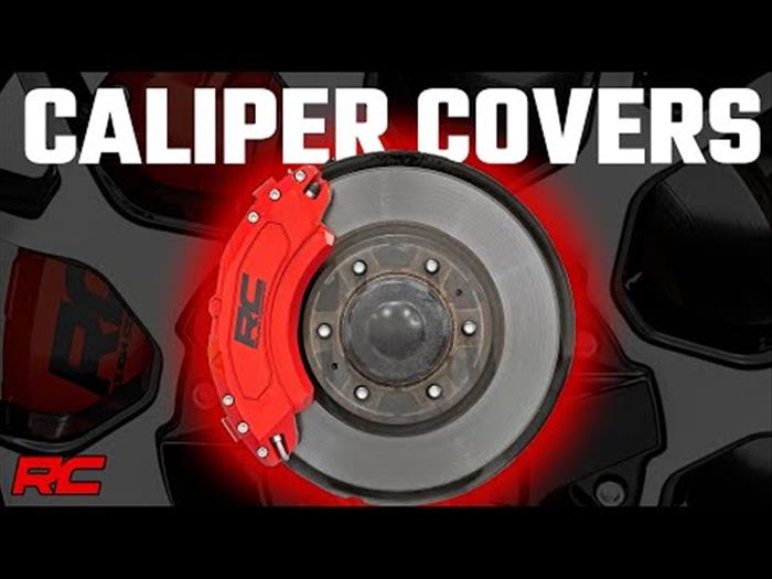 Caliper Cover Red Ford F-250 2WD/4WD (13-22) Rough Country