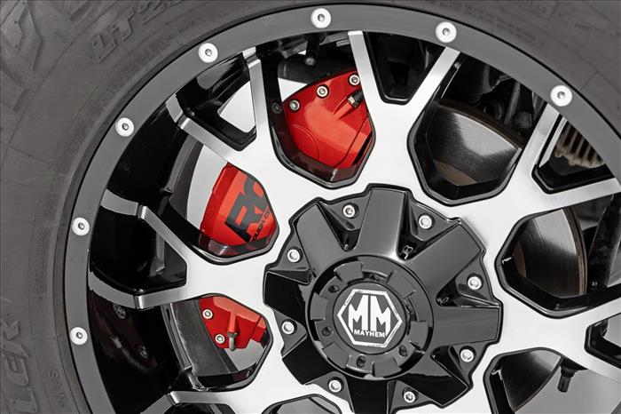 Caliper Covers Front and Rear Red Ford F-150 2WD/4WD (2021-2026) Rough Country