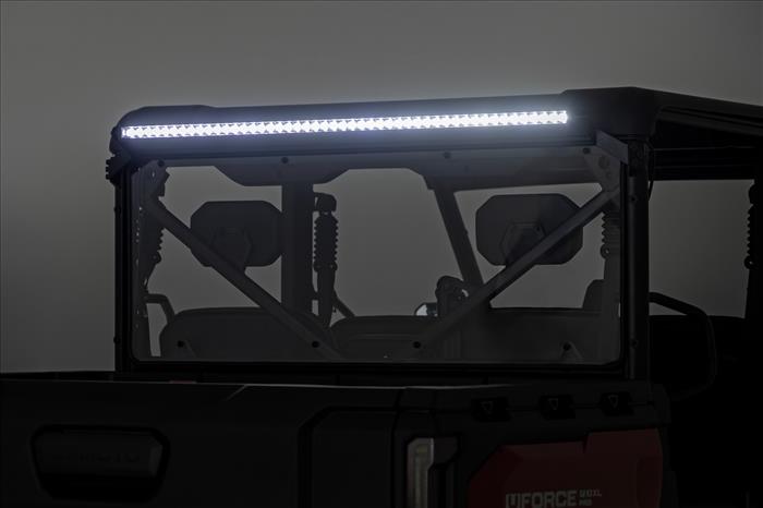 LED Light Kit Rear Mount 50 Inch Black-Series Single Row CFMOTO UFORCE U10 Pro Rough Country