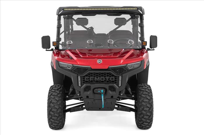 LED Light Mount 50 Inch Black Single Row CFMOTO UFORCE U10 Pro Rough Country