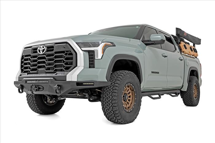Hybrid Front Bumper 12000S Black LED Toyota Tundra 2WD/4WD (2022-2026) Rough Country