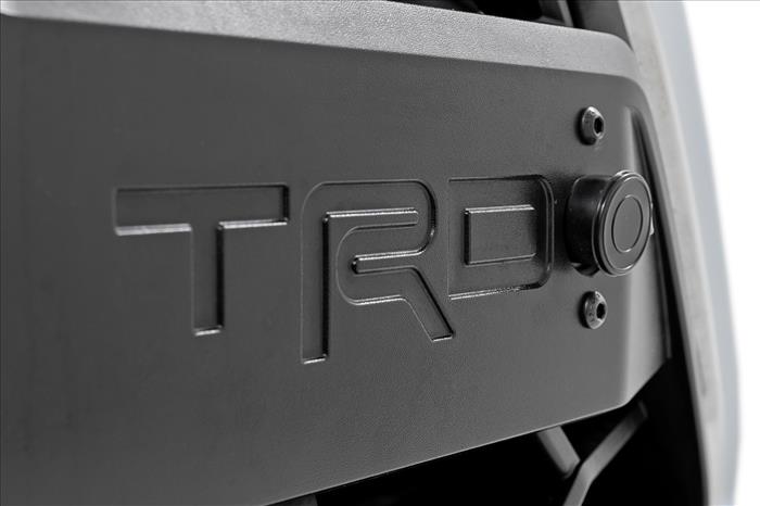 Hybrid Front Bumper 12000S Black LED w/ White DRL Toyota Tundra (22-26) Rough Country