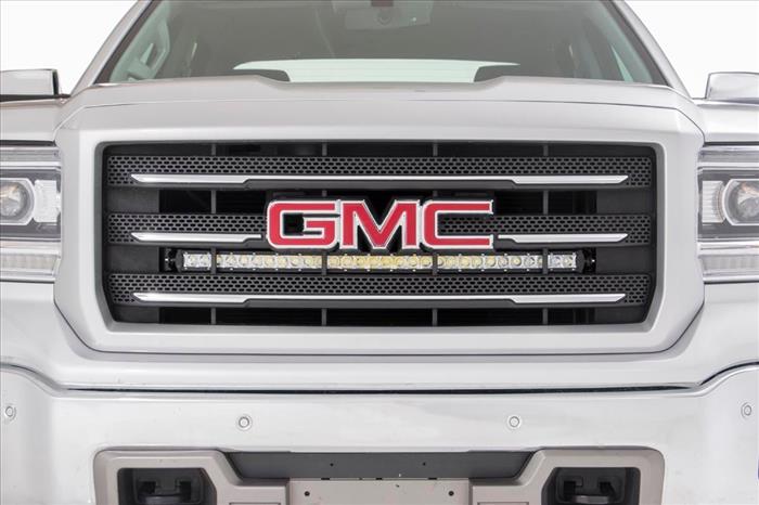 30 Inch Chrome Series LED Light Bar Curved Single Row Rough Country