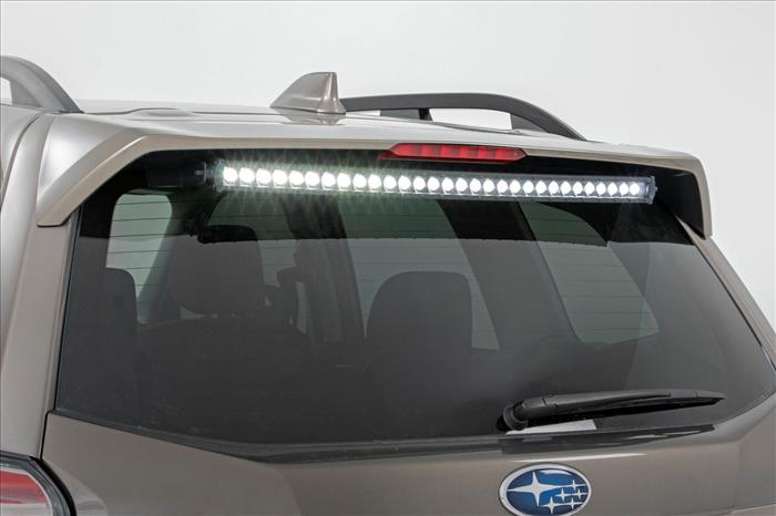 30 Inch Black Series LED Light Bar Curved Single Row Rough Country