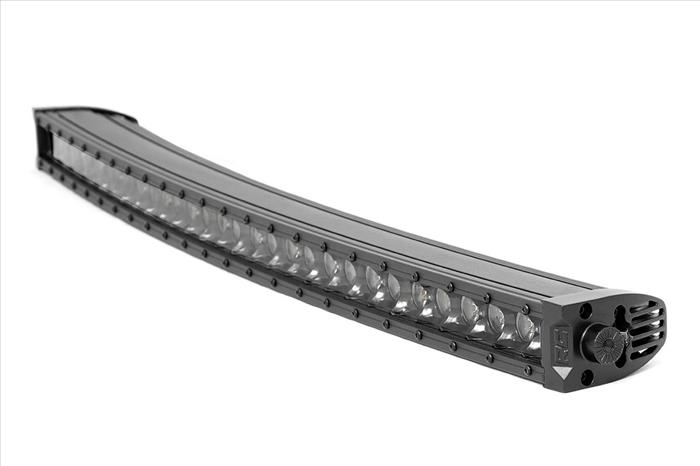 30 Inch Curved CREE LED Light Bar Single Row Black Series w/Cool White DRL Rough Country