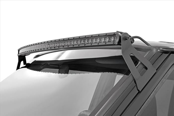 50 Inch Curved CREE LED Light Bar Single Row Black Series Rough Country
