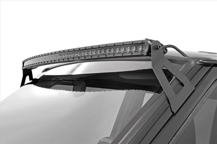 50 Inch Black Series LED Light Bar Curved Single Row Rough Country