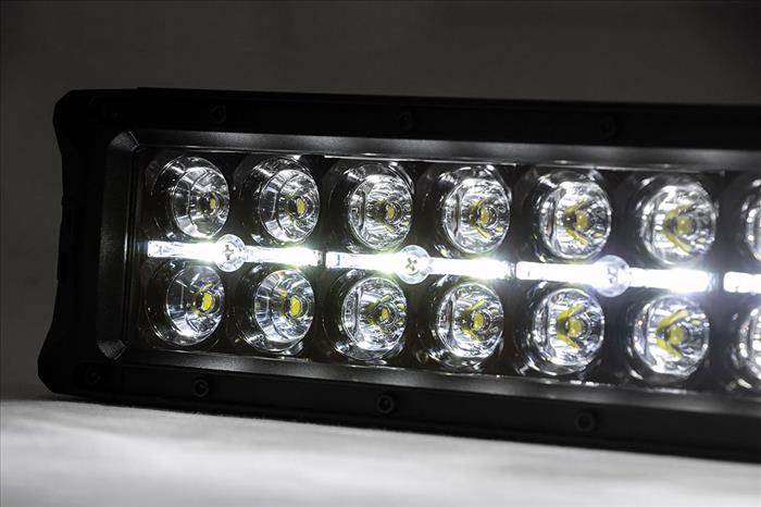 30 Inch Black Series LED Light Bar Curved Dual Row Cool White DRL Rough Country