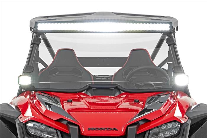 40 Inch Black Series LED Light Bar Curved Dual Row Rough Country