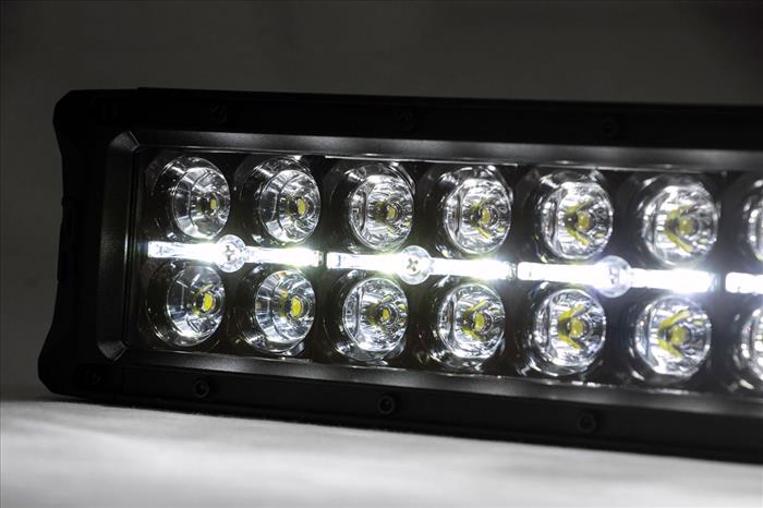 54 Inch Black Series LED Light Bar Curved Dual Row Cool White DRL Rough Country