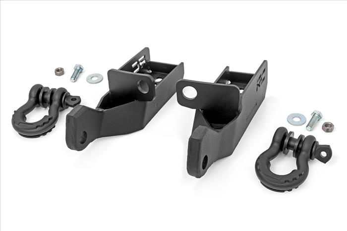 Front Shackle Kit D-Ring Combo Toyota Tacoma 2WD/4WD (2024-2026) Rough Country