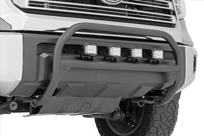 Nudge Bar 20 Inch Black Series DRL Single Row LED 07-21 Toyota Tundra Rough Country