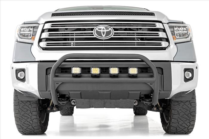 Nudge Bar 20 Inch Black Series DRL Single Row LED 07-21 Toyota Tundra Rough Country