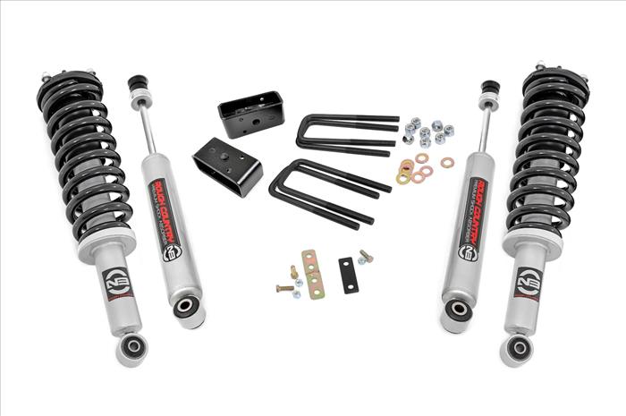 2.5 Inch Toyota Suspension Lift Kit w/N3 Struts and Shocks Rough Country