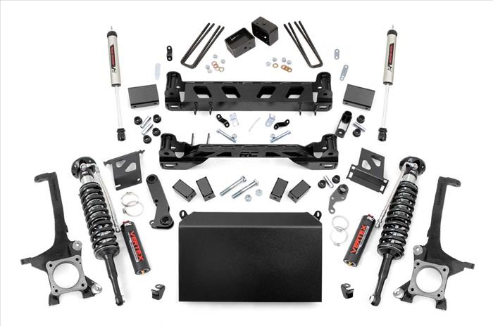 6 Inch Toyota Suspension Lift Kit w/Vertex Coilovers & V2 Shocks 07-15 Tundra Rough Country