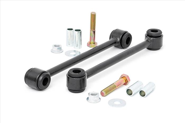 Jeep Front Sway Bar Links 4 Inch Lifts 87-95 Wrangler YJ Rough Country