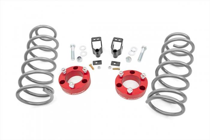 3 Inch Toyota Series II Suspension Lift Kit 03-09 4Runner 4WD w/X-REAS Red Rough Country