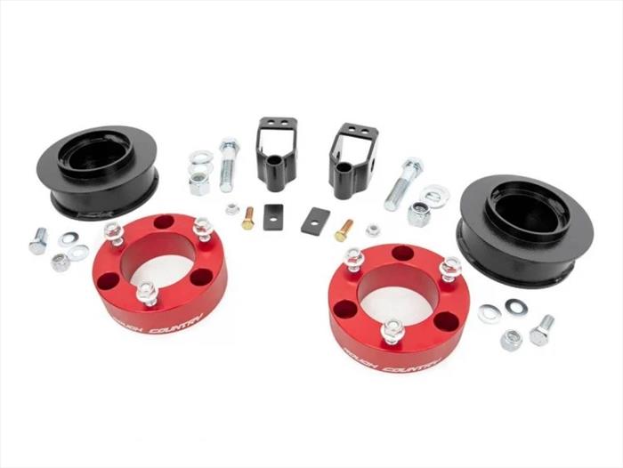 3 Inch Toyota Suspension Lift Kit 03-09 4Runner 4WD w/X-REAS Red Rough Country
