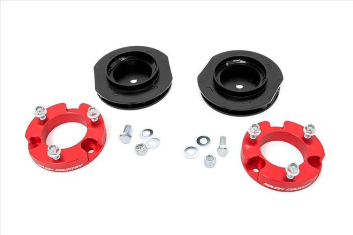 2 Inch Toyota Suspension Lift Kit Red 07-14 FJ Cruiser 4WD/2WD Rough Country