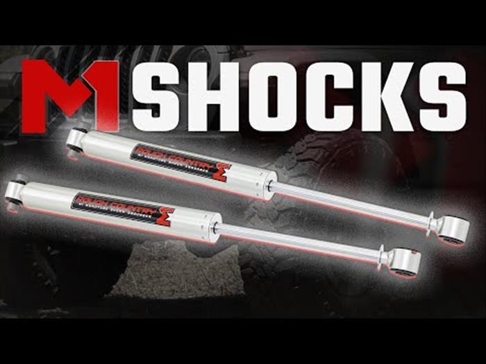 M1 Monotube Rear Shocks 5-6.5 Inch Ram 1500 2WD Rough Country