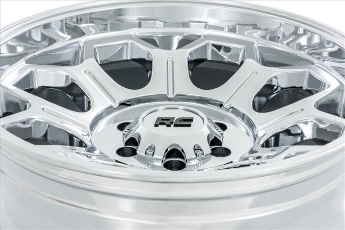 77 Series Wheel One-Piece Chrome 20x9 6x135 -12mm Rough Country