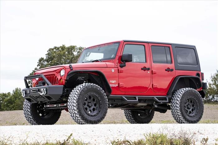4 Inch Lift Kit Long Arm Jeep Wrangler Unlimited 2WD/4WD (2007-2011) Rough Country