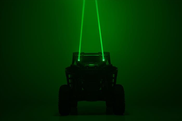 Laser Whip Light Kit RGBW 1200 Lumens Pair Rough Country