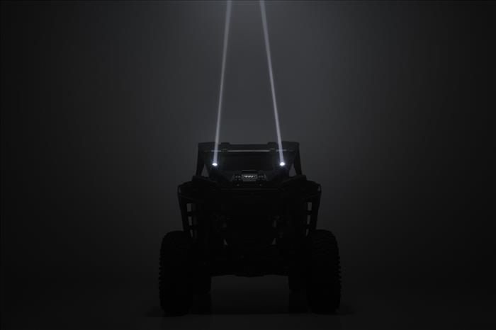Laser Whip Light Kit RGBW 1200 Lumens Pair Rough Country