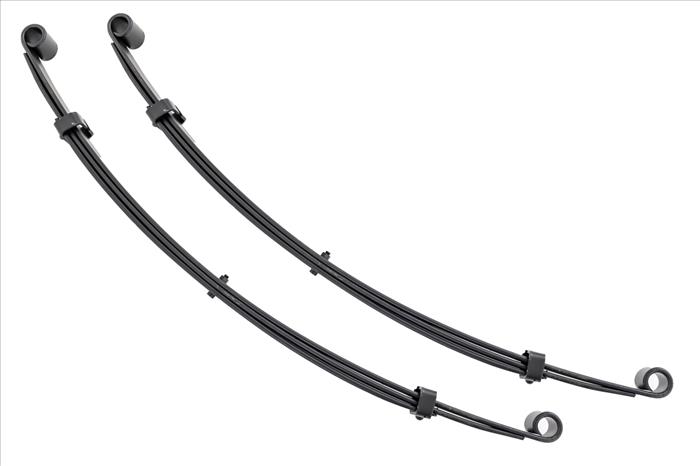 Front Leaf Springs 3 Inch Lift Pair 79-85 Toyota Truck 4WD Rough Country