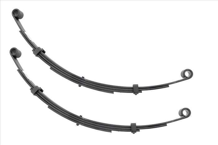 Front Leaf Springs 4 Inch Lift Pair 71-80 International Scout II Rough Country