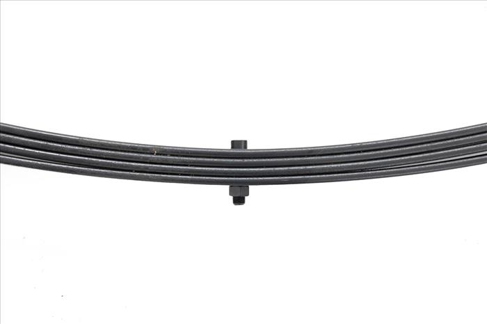 Front Leaf Springs Military Wrap 4 Inch Lift Pair 87-95 Jeep Wrangler YJ Rough Country