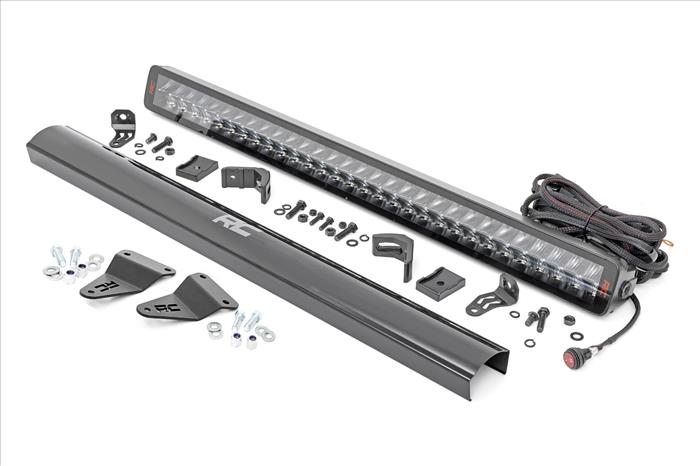 LED Light Kit Bumper Mount 30 Inch Spectrum Dual Row Toyota 4Runner (14-20) Rough Country