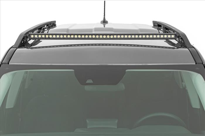 LED Light Kit Roof Rack Mount 40 Inch Spectrum Single Row Ford Bronco Sport (21-26) Rough Country