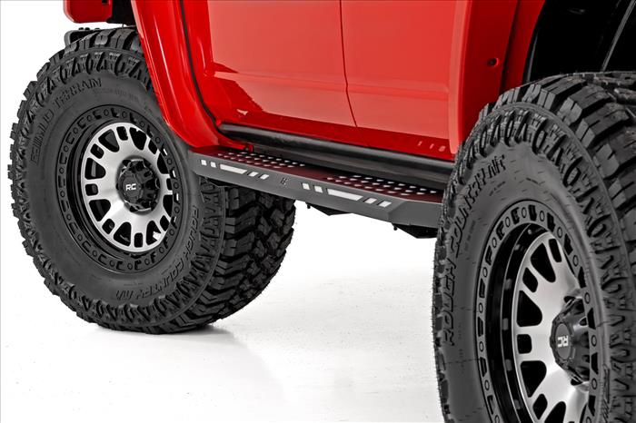 82 Series Wheel One-Piece Machined Semi Gloss Black 15x8 5x4.5 -19mm Rough Country