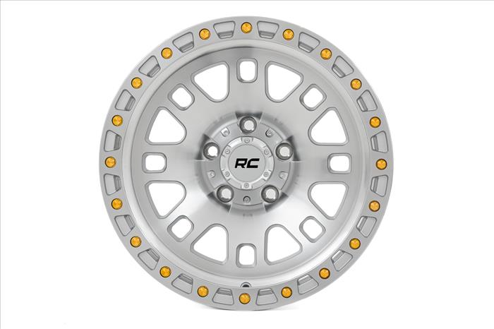 82 Series Wheel One-Piece Full Machined 17x9 5x4.5 -12mm Rough Country